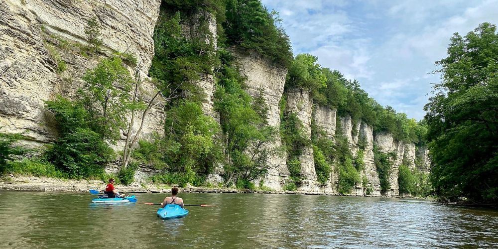 best places to kayak in iowa