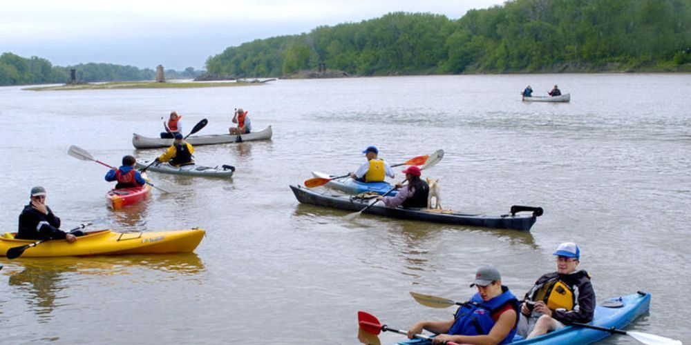 best places to kayak in kansas