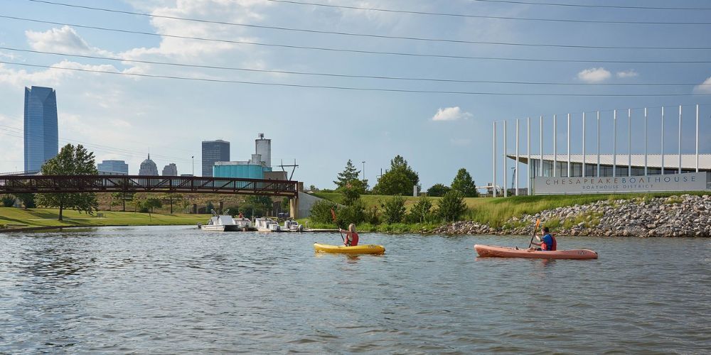 best places to kayak in oklahoma