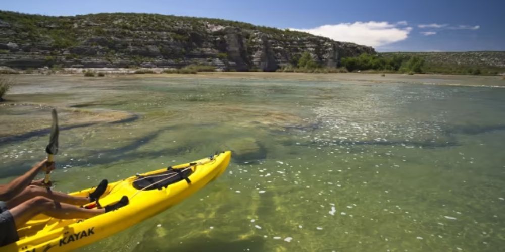 kayaking in texas