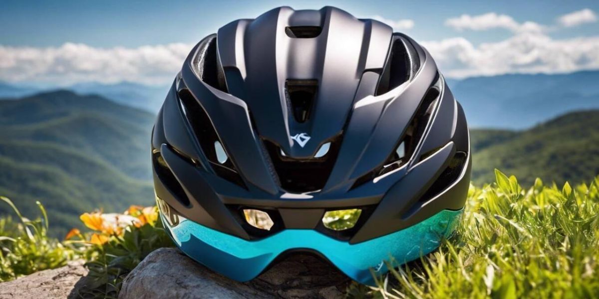 open face biking helmet