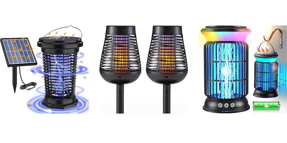 There are three different types of mosquito killers.