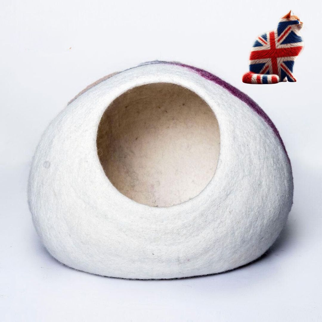 wool cat cave for large breeds