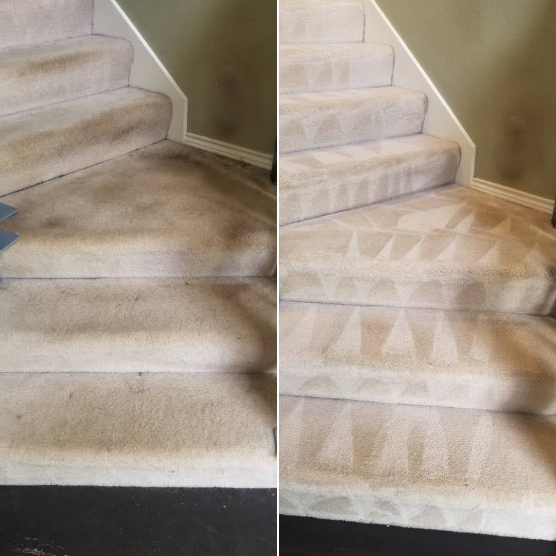 A person is restoring a carpet in Vancouver, WA