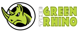 The Green Rhino Junk Removal Logo
