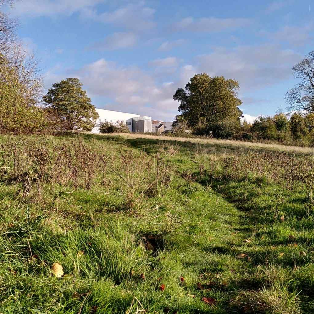 Treatment centre building greensapce photo link to October newsletter