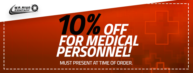 10% off for Medical Personnel!