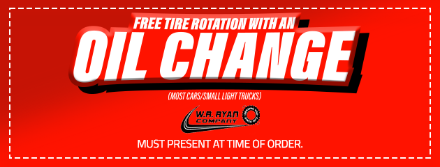 Free Tire Rotation w/ oil change