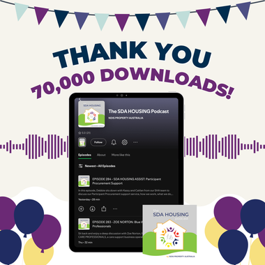 A poster that says thank you 50,000 downloads