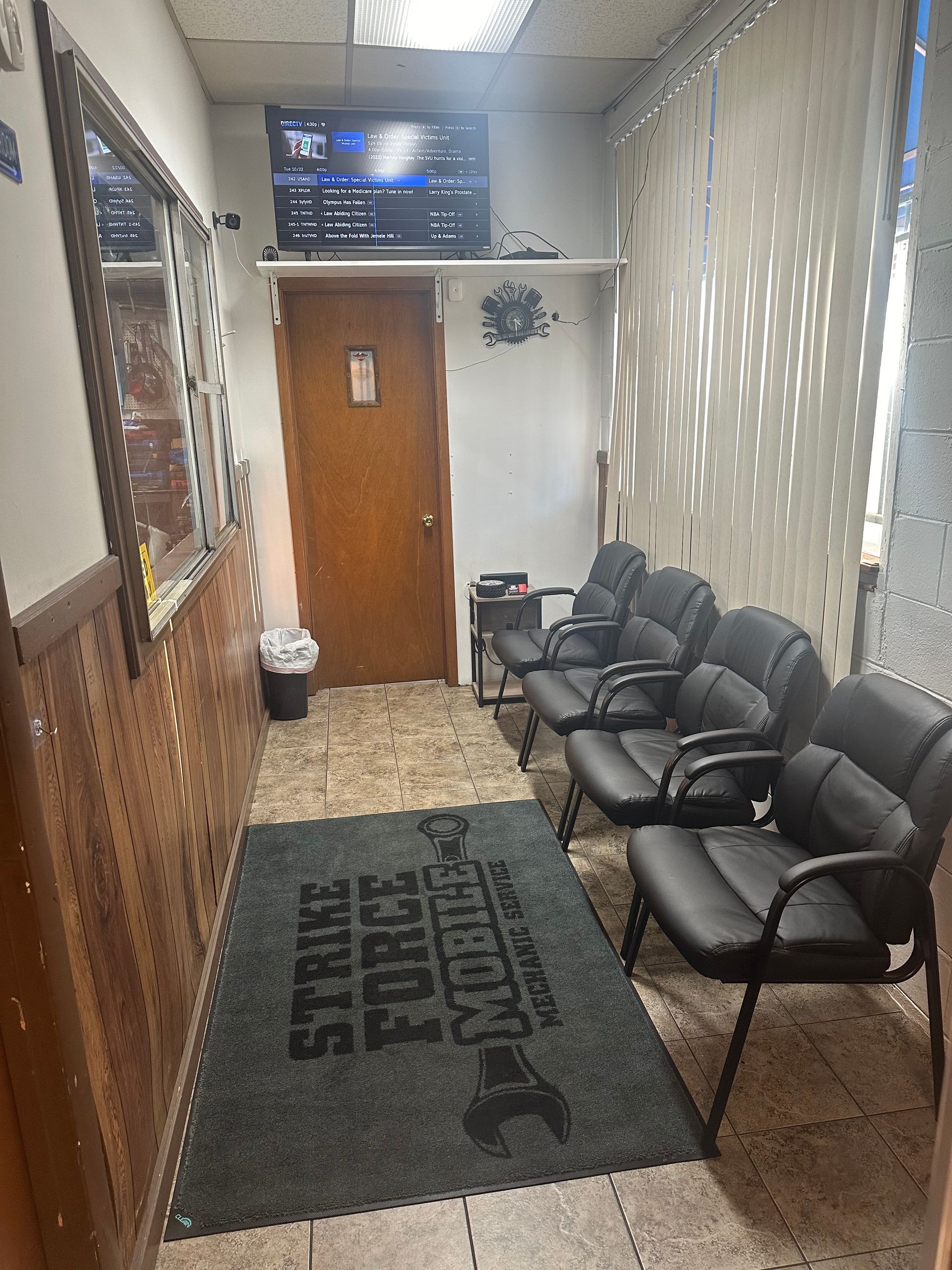 waiting room | Strike Force Mobile Mechanic llc
