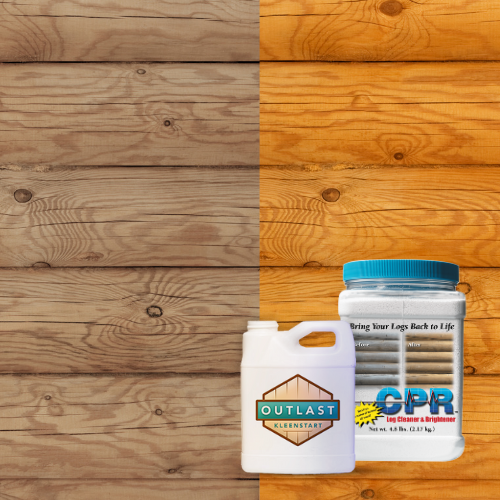 Shop Log Home Log Cleaners