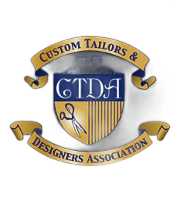 A logo for custom tailors and designers association A logo for custom tailors and designers association