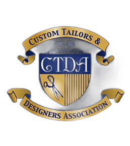 A logo for custom tailors and designers association A logo for custom tailors and designers association