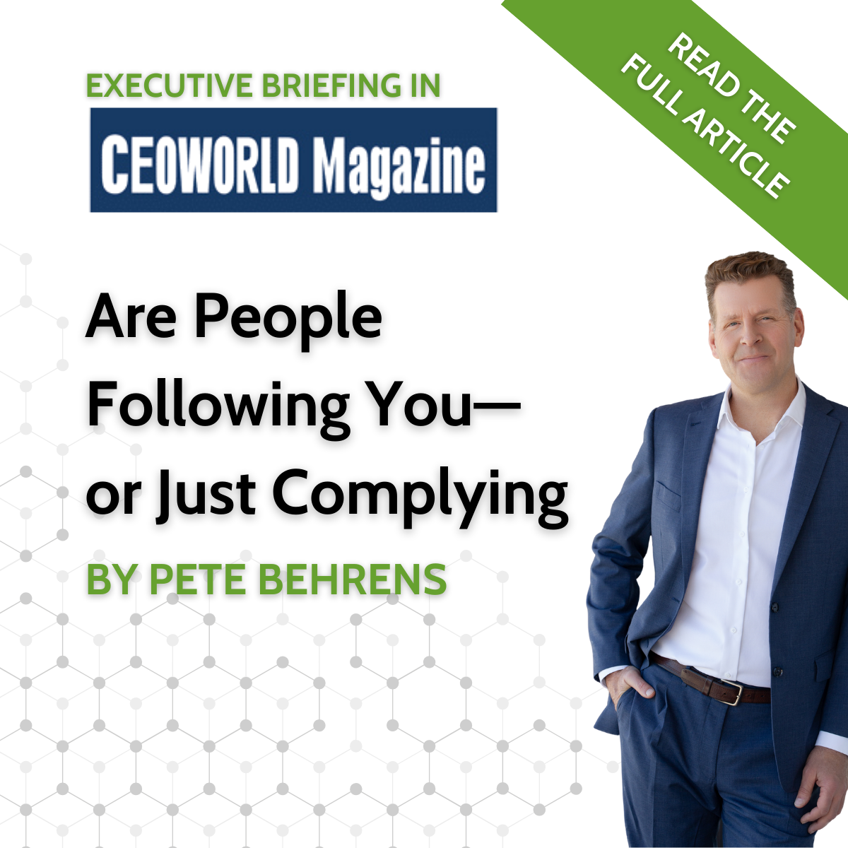 CEOWORLD Magazine article title: 