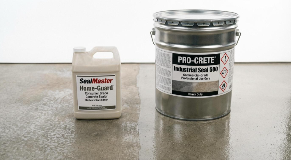 Consumer-Grade vs. Commercial-Grade Sealers