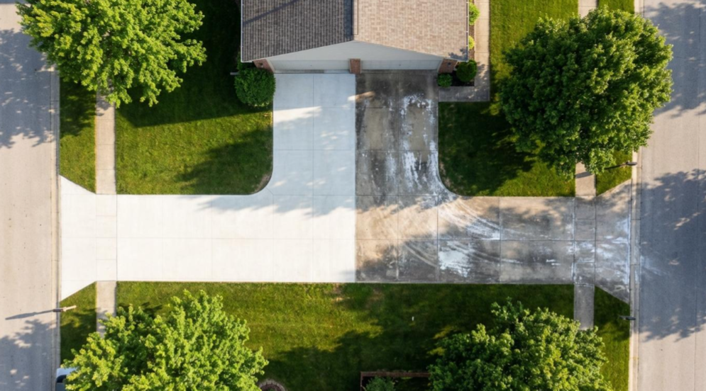 Driveway Pressure Washing