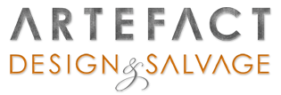Logo for Artefact Design & Salvage.
