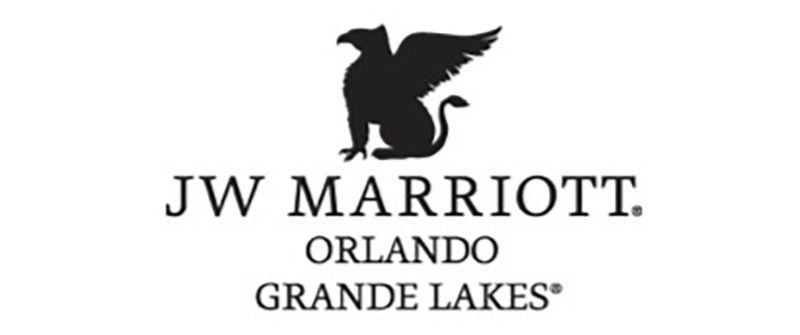 Logo for JW Marriott Orlando Grande Lakes.