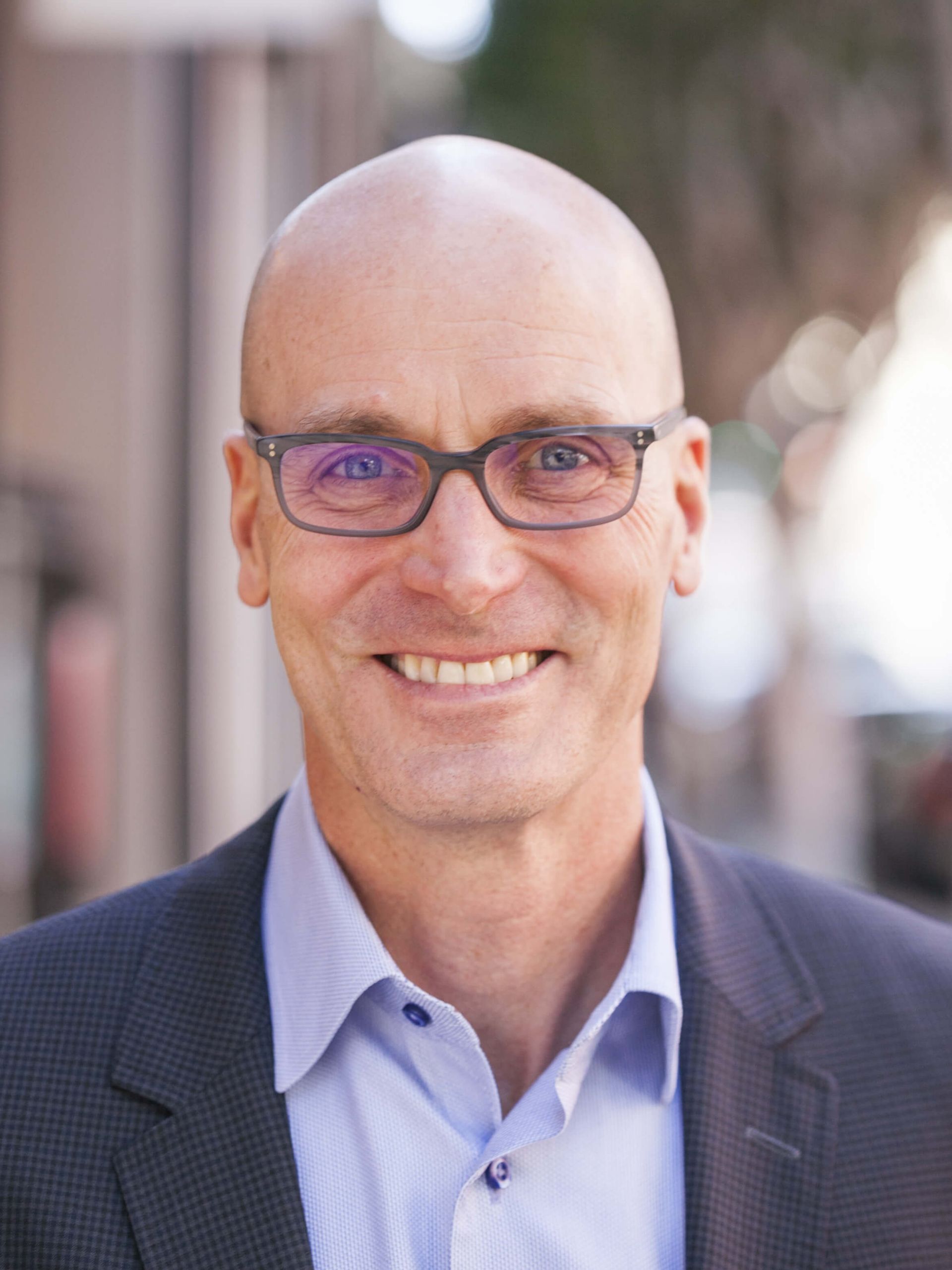 Professional headshot taken for a business in San Francisco.