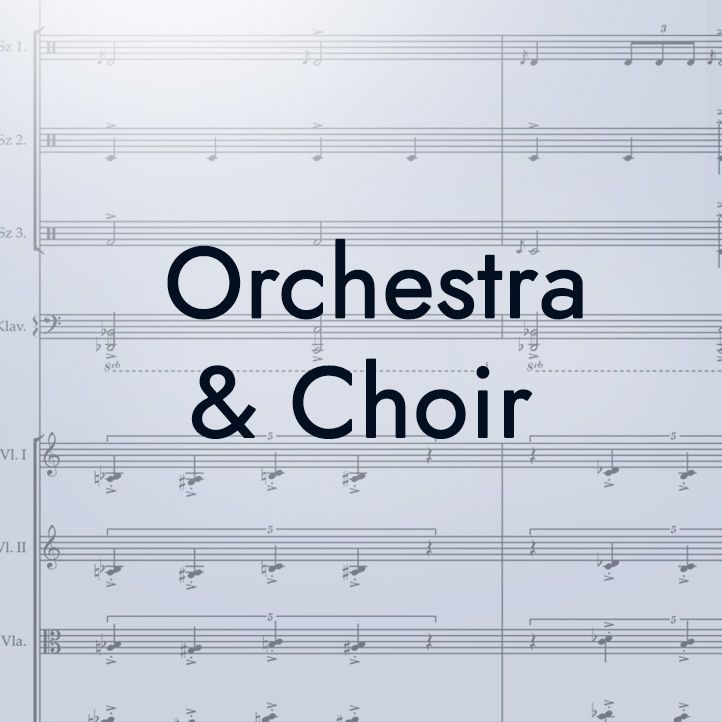 Werkliste Orchester & Chor