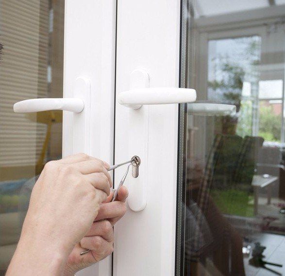 uPVC lock fitting