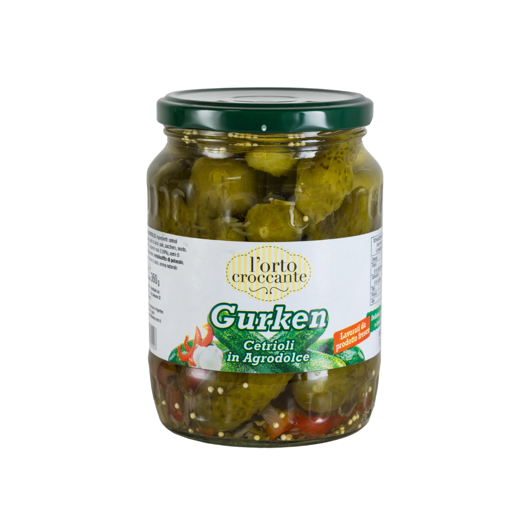 cetrioli in agrodolce