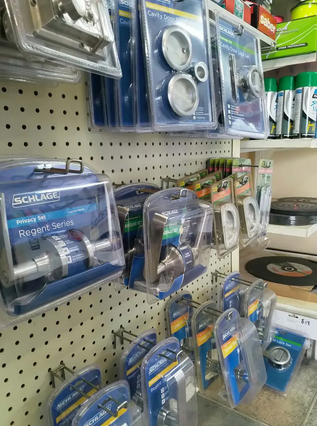 Hardware Store Display With Door Hardware — Kev's Group QLD in Kawana, QLD