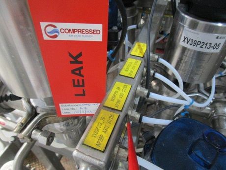 Compressed Air Leak Example