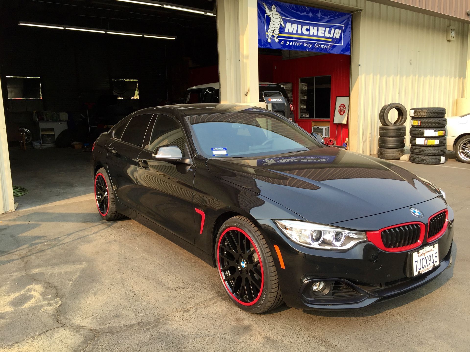 Black BMW Car | Fresno Tire Co.