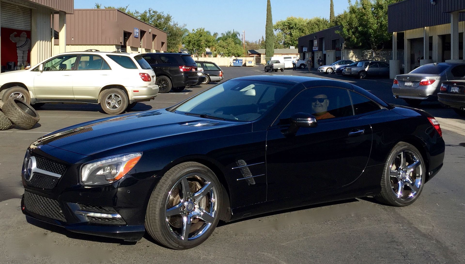 Black Mercedes-Benz Sports Car | Fresno Tire Co.