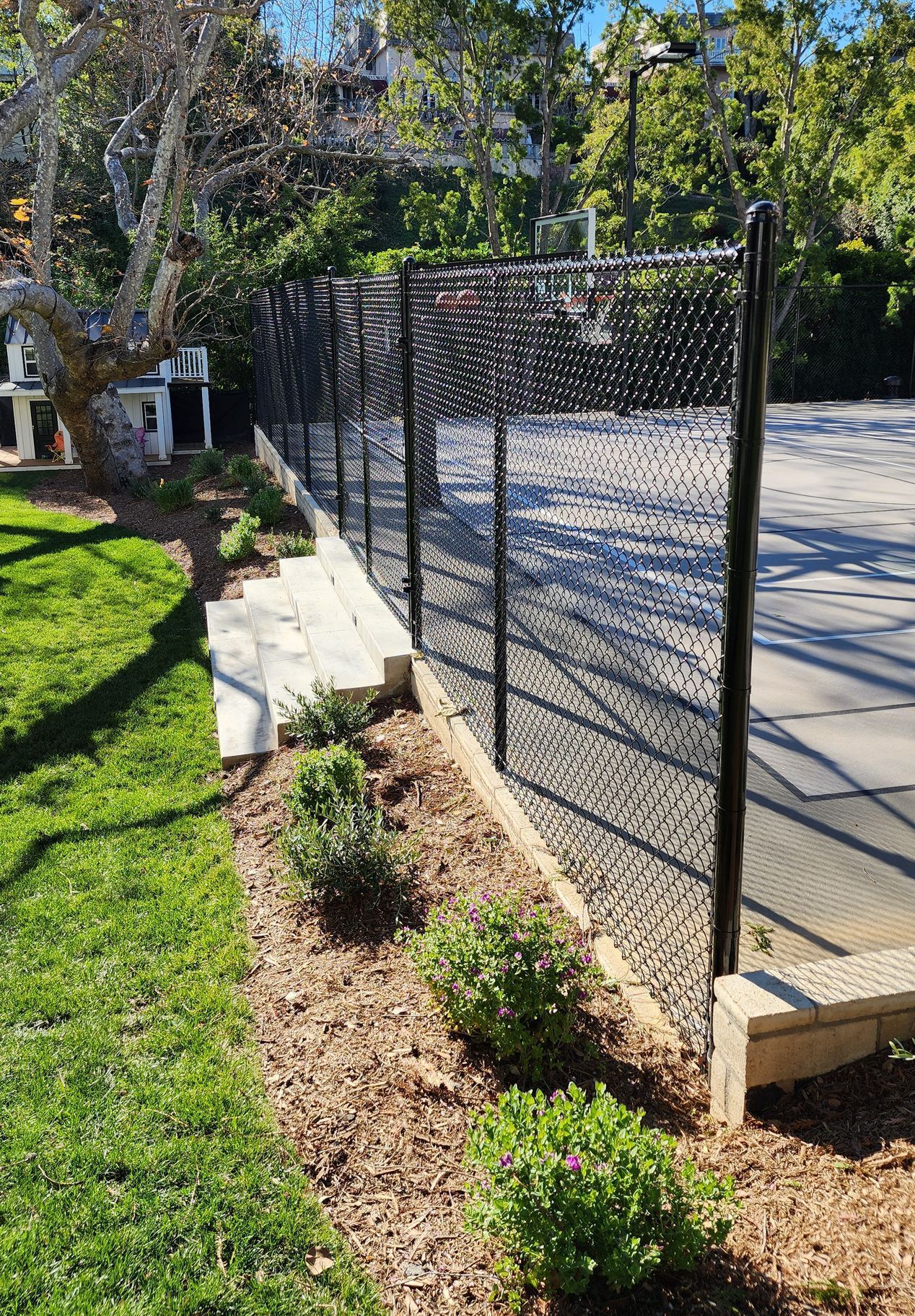 Chain Link Fence in Santa Monica, CA