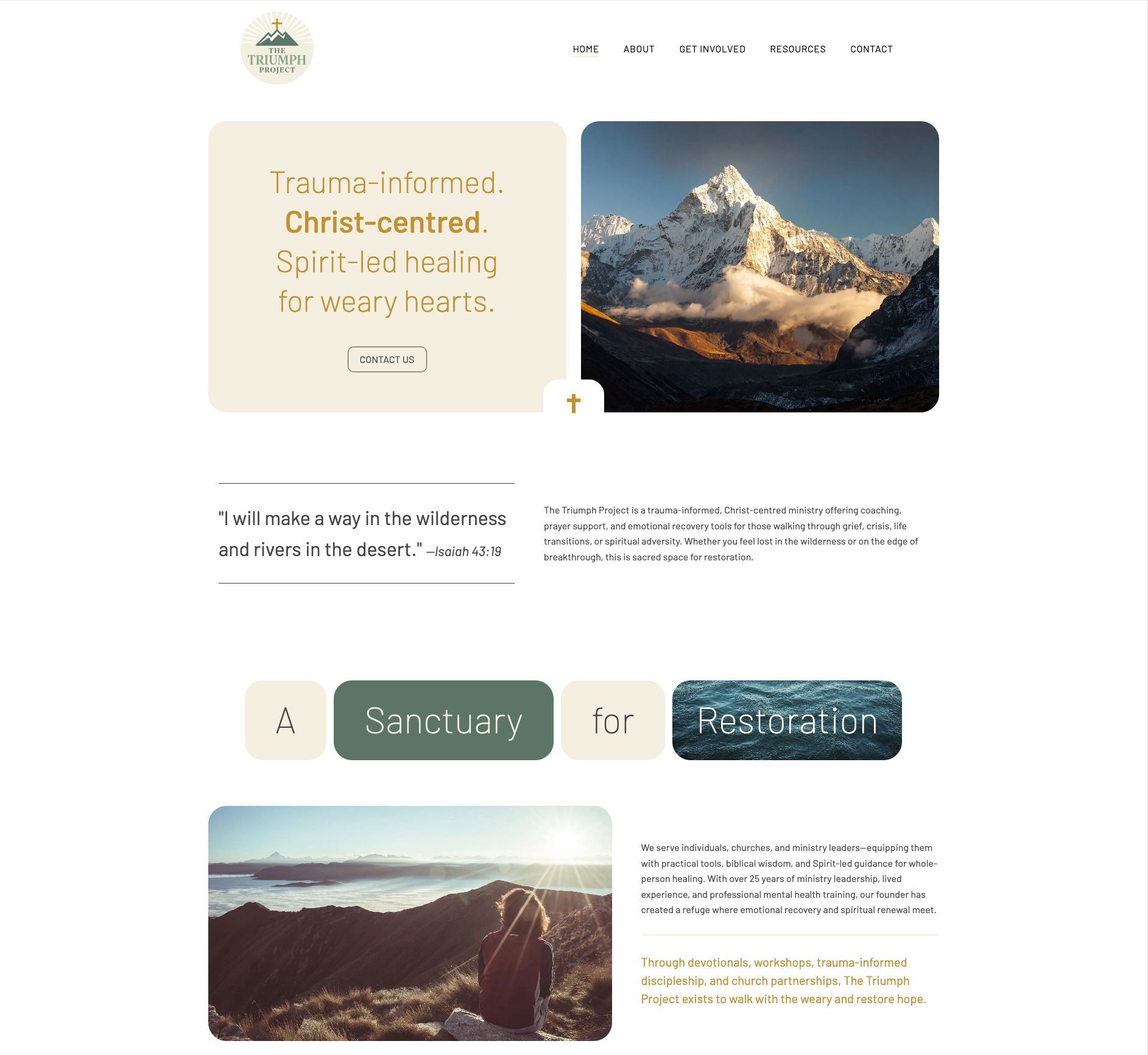 Christian counselling website developer