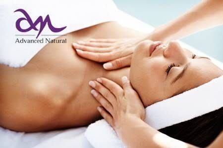 A Woman is Getting a Massage at an Advanced Natural spa — Bernadette's Beauty Care in Sarina, QLD