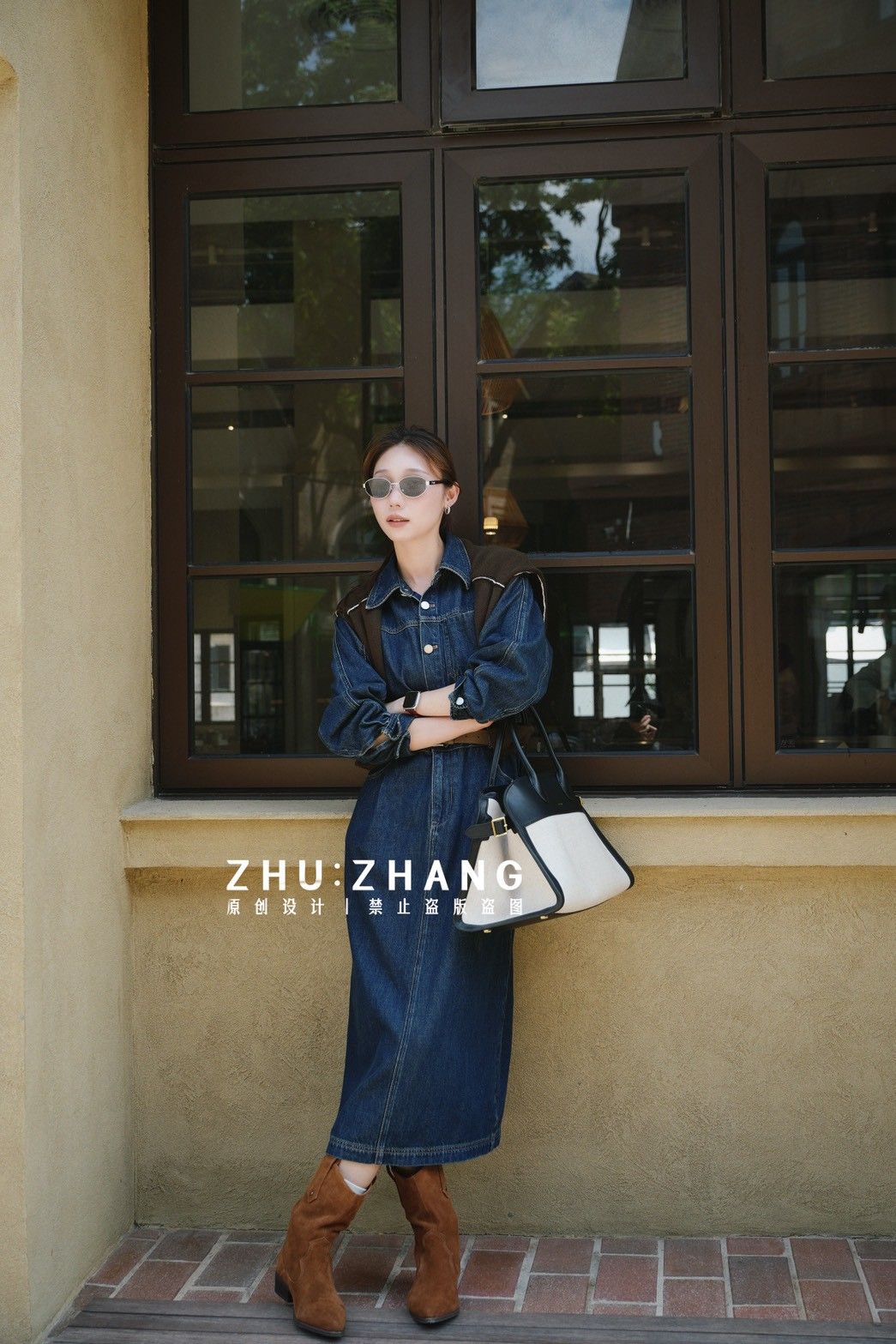 7折B022 牛仔洋裝（無附腰帶）