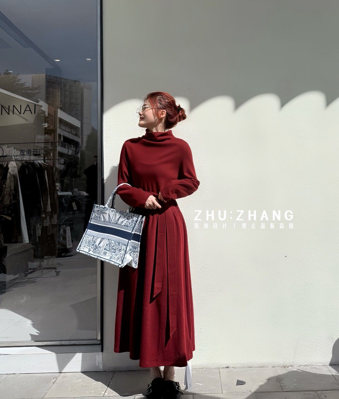 7折B060 氣質綁帶洋裝