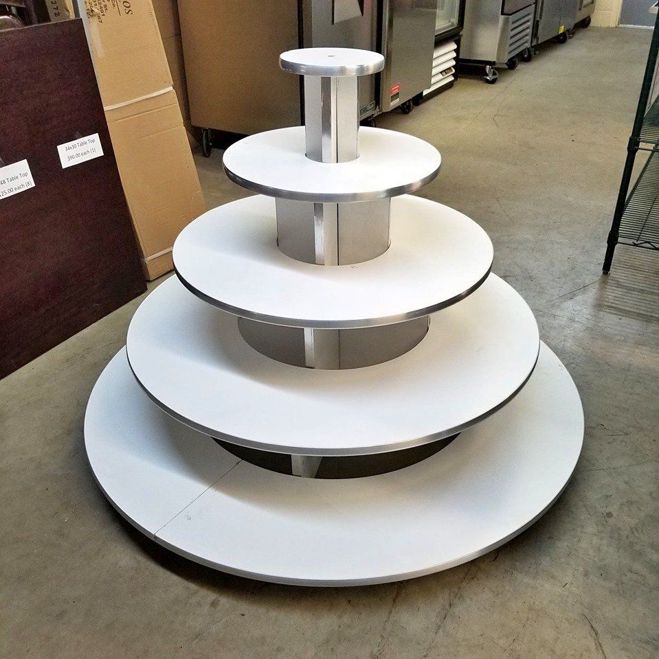 5 Tier Mobile Display Circular — Fort Wayne, IN — Tinkels Inc