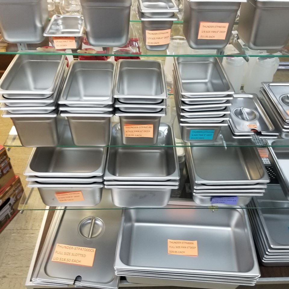 Food Pan Sizes — Fort Wayne, Indiana — Tinkels Inc.