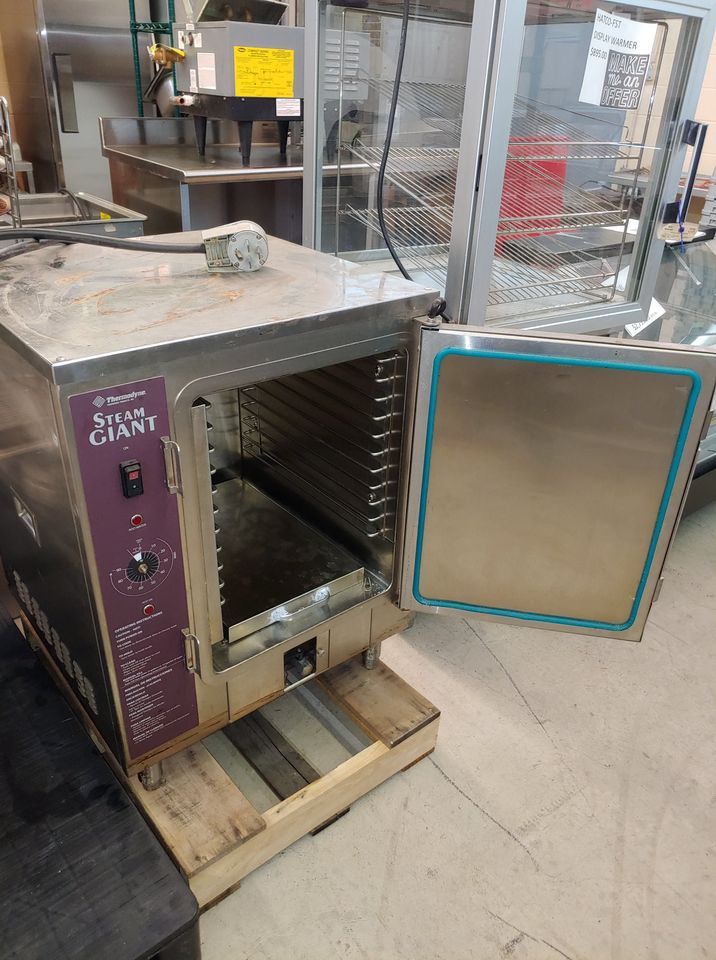 Opened Electric Convection Steamer — Fort Wayne, Indiana — Tinkels Inc.
