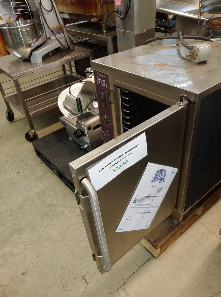 New Electric Convection Steamer — Fort Wayne, Indiana — Tinkels Inc.