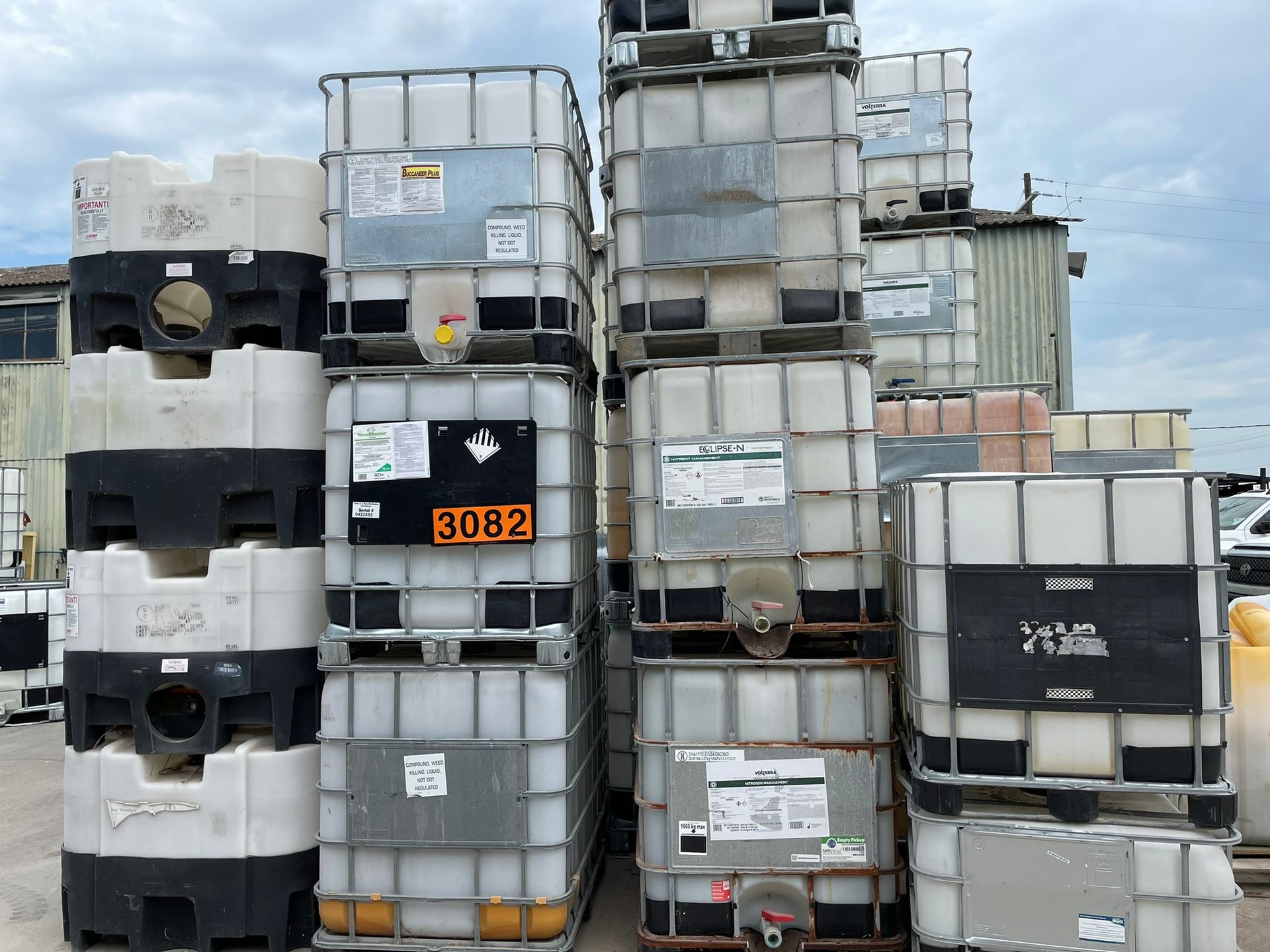 Iempty ibc totes and tanks