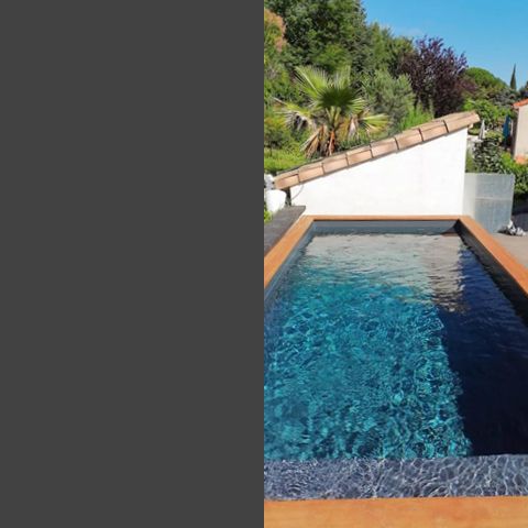 piscina container in acciaio inox 304 L fuori terra