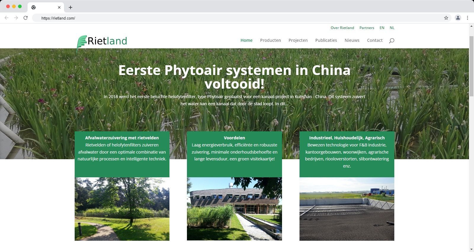 Designand developmentof new website