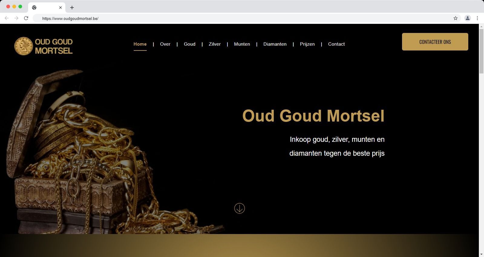Designand developmentof new website