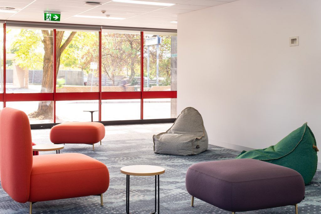 A Living Room With A Lot Of Furniture And A Large Window — Frank Plumbing In Delacombe, VIC