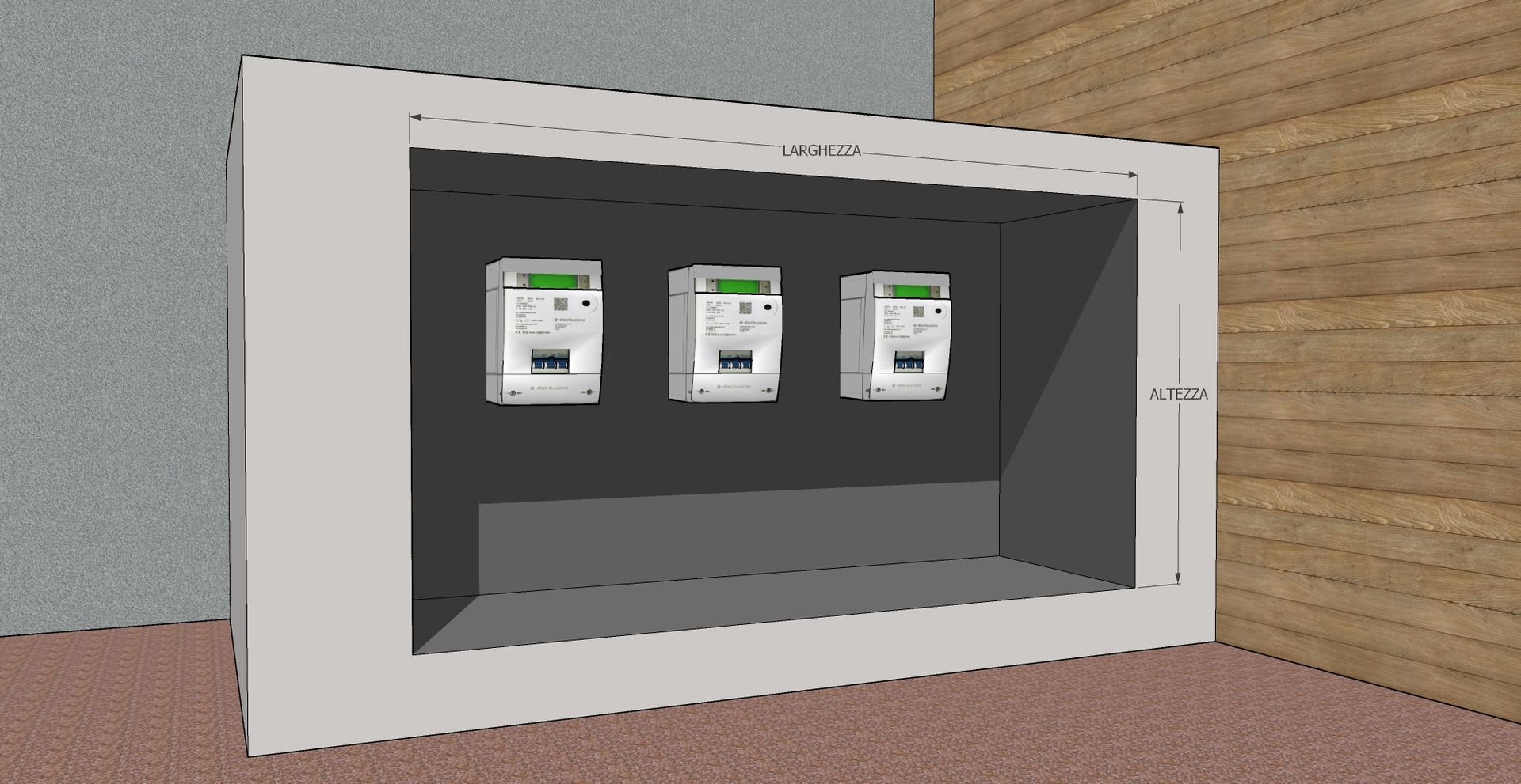 Indicazioni per la presa delle misure per mobili e lavori personalizzati