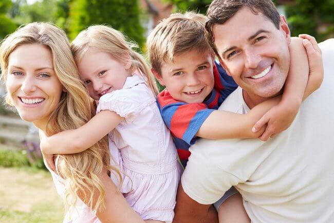 A family covered with our life insurance in New Baltimore, MI