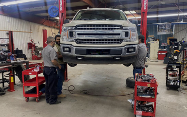 Our Mechanics Are Working on Truck Steering and Suspension in Albuquerque, NM - Trucks Unique