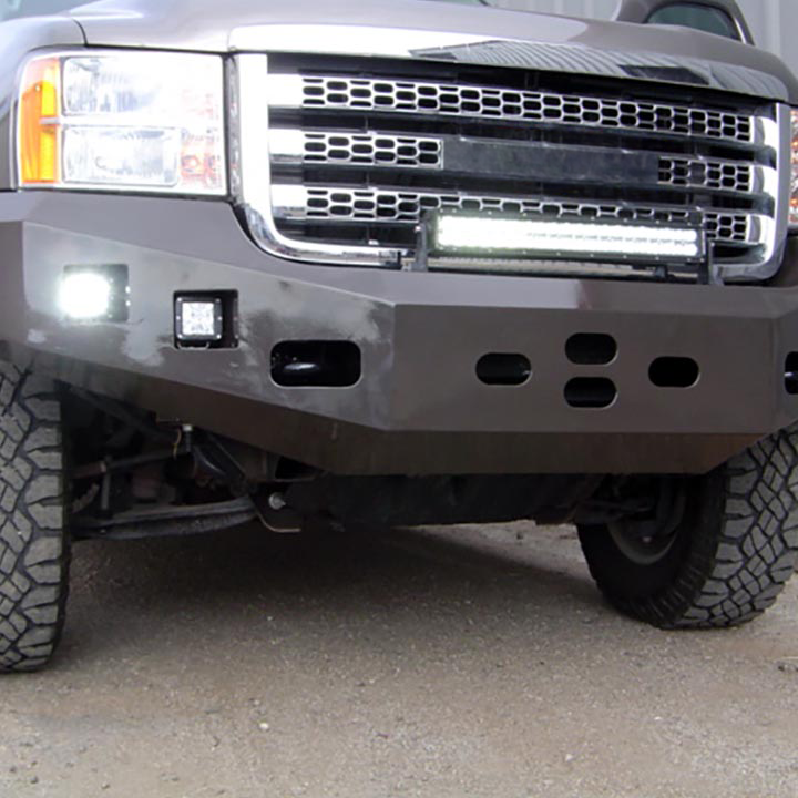 A Truck With a Bumper that has a Light on it - Truck Unique