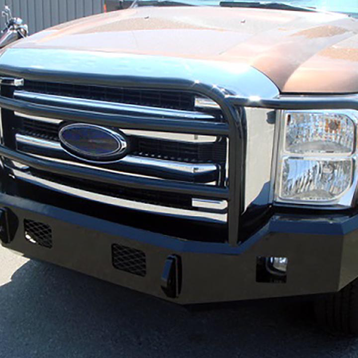 A Ford Truck is Parked in a Parking Lot - Truck Unique