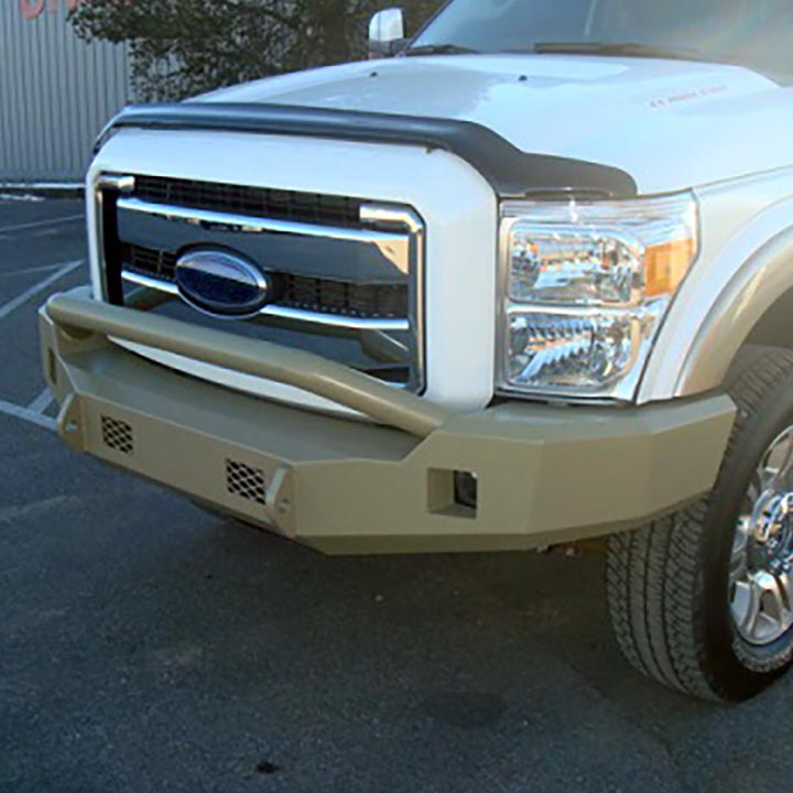 A White Ford Truck is Parked in a Parking Lot - Truck Unique